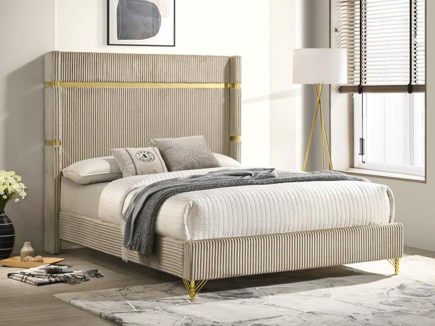 Lucia Platform Bed – Istanbul Furniture - Home of Unique Turkish Furniture