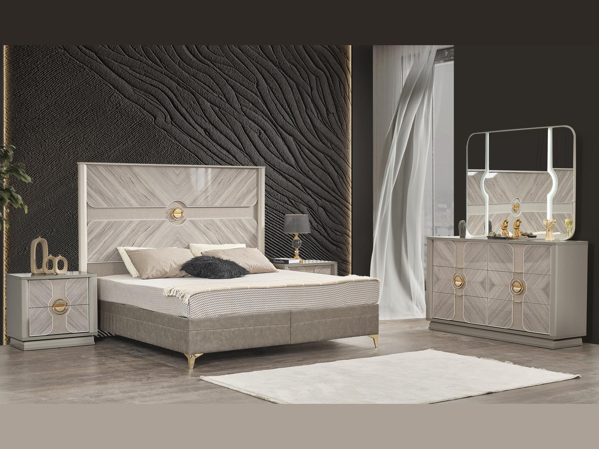 Eternity Bedroom Set – Istanbul Furniture - Home of Unique Turkish ...