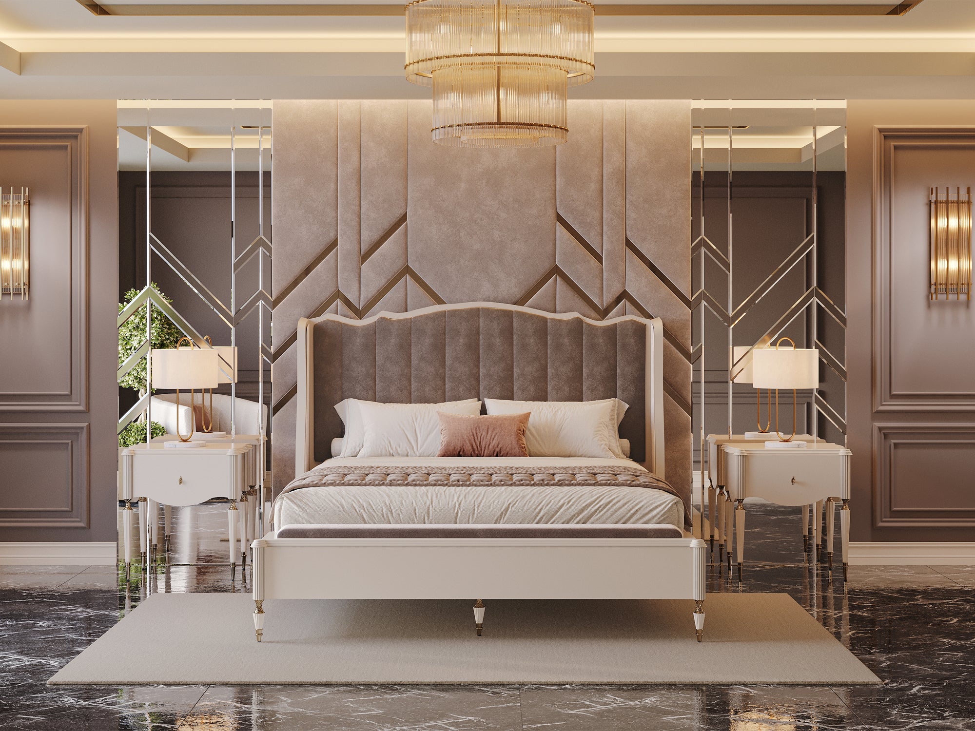 Monacoba Bedroom Set – Istanbul Furniture - Home of Unique Turkish ...