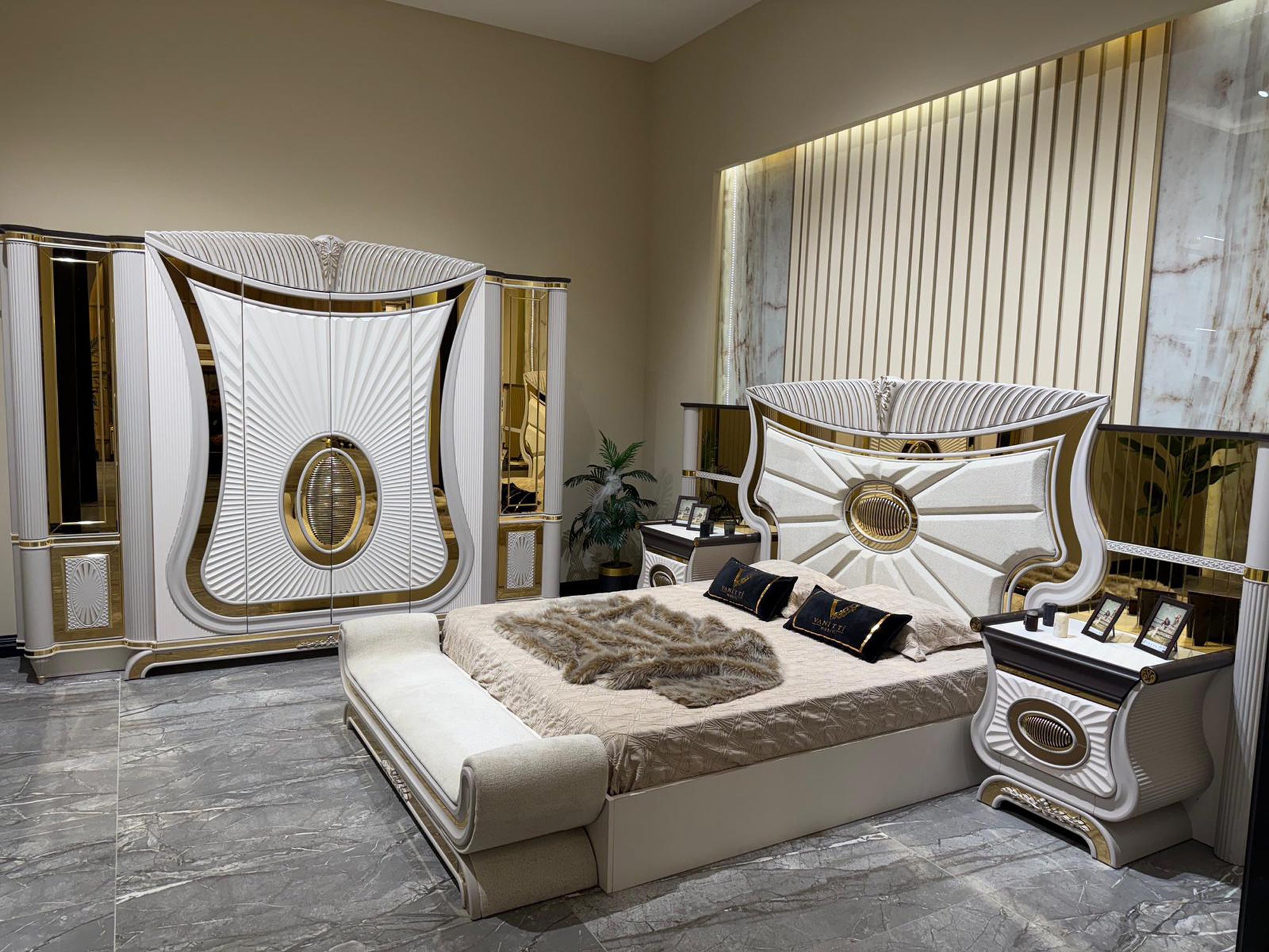Julia Vanitti Bedroom Set – Istanbul Furniture - Home of Unique Turkish ...