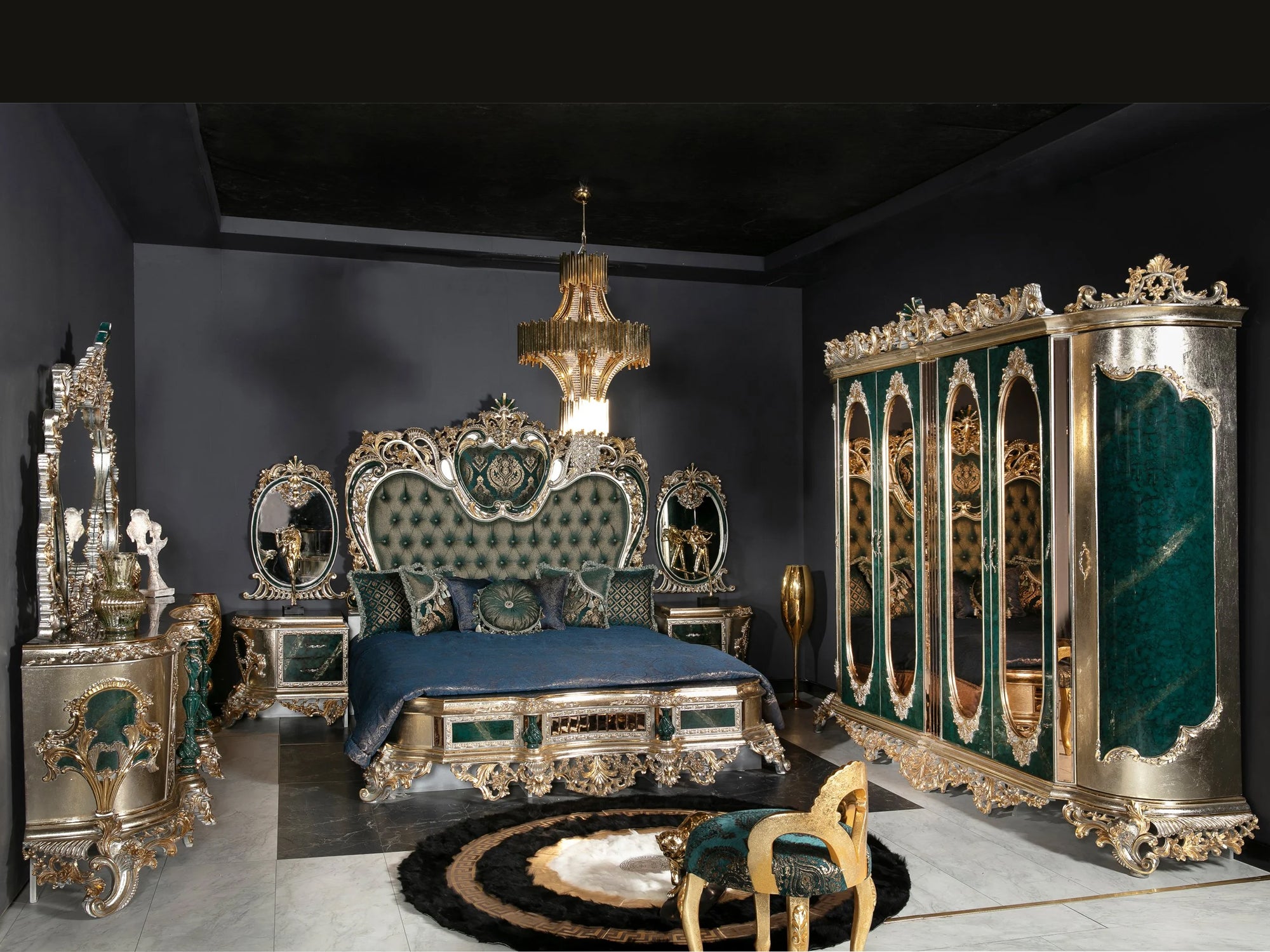 Imparator MyL Traditional Bedroom Set – Istanbul Furniture - Home of ...