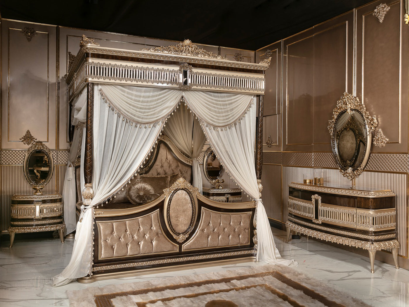 Empire MyL Traditional Bedroom Set – Istanbul Furniture - Home of ...