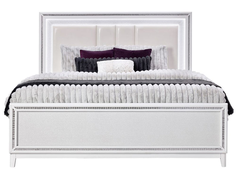 Smart 0318a Platform Bed With Led