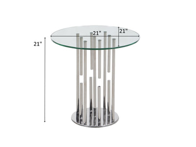 1158 21" Tall End Table