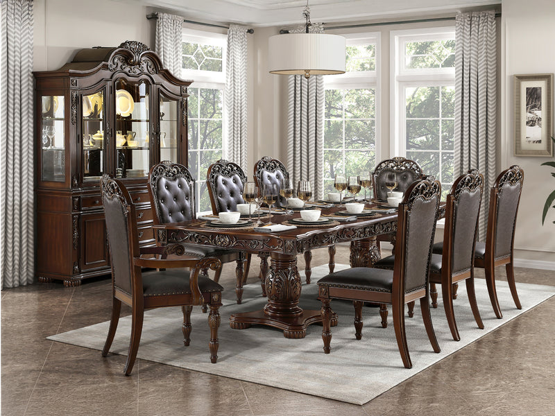 1468 108" / 91" / 74" Wide Extendable Dining Table