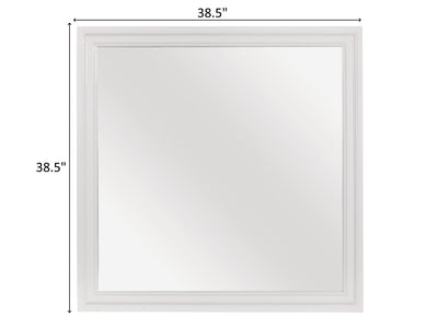 Lana 1556 59.5" Wide 7 Drawer Dresser With Mirror