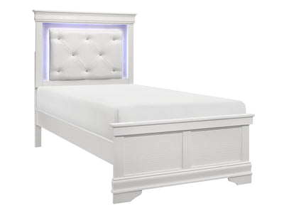Lana 1556 Kid Platform Bed With LED Lighting