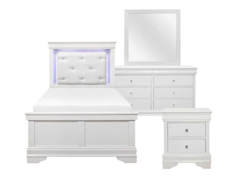 Lana 1556 LED Headboard Kid Bedroom Set