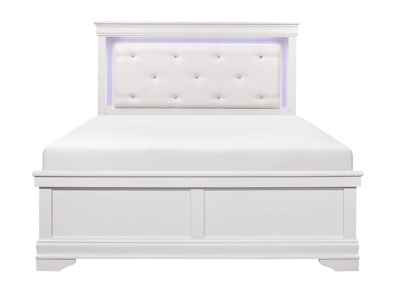 Lana 1556 Platform Bed With LED Lighting