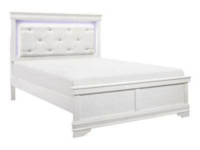 Lana 1556 Kid Platform Bed With LED Lighting