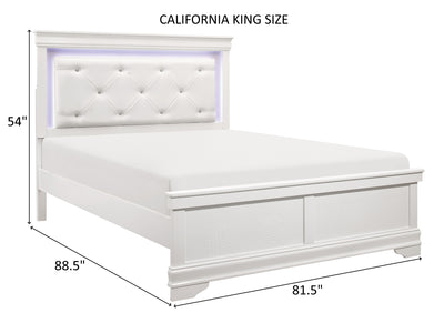 Lana 1556 LED Headboard Bedroom Set