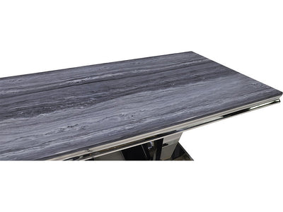 1689DT Marble Top 80" Wide Dining Table