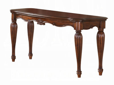 Dreena 54" Wide Cherry Finish Console Table