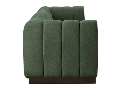 Quinn 133" Wide Chenille Fabric Modular Sofa