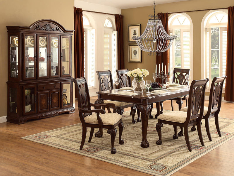 5055 60" Wide 8 Door 1 Drawer Dining Cabinet