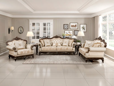 8570 90.5" Wide Traditional Sofa