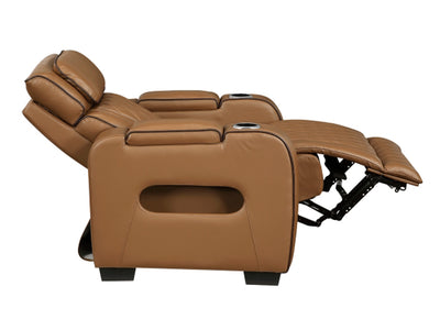 9516 Faux Leather Recliner Living Room Set