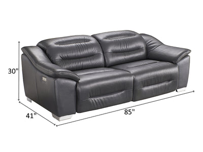 972 Leather Recliner Living Room Set