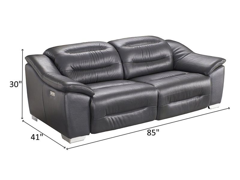 972 Leather Recliner Living Room Set