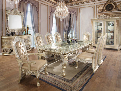 Vatican 73" Wide 3 Drawer 2 Door Buffet With Mirror