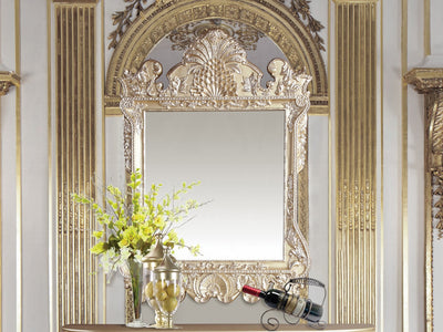 Vatican 73" Wide 3 Drawer 2 Door Buffet With Mirror