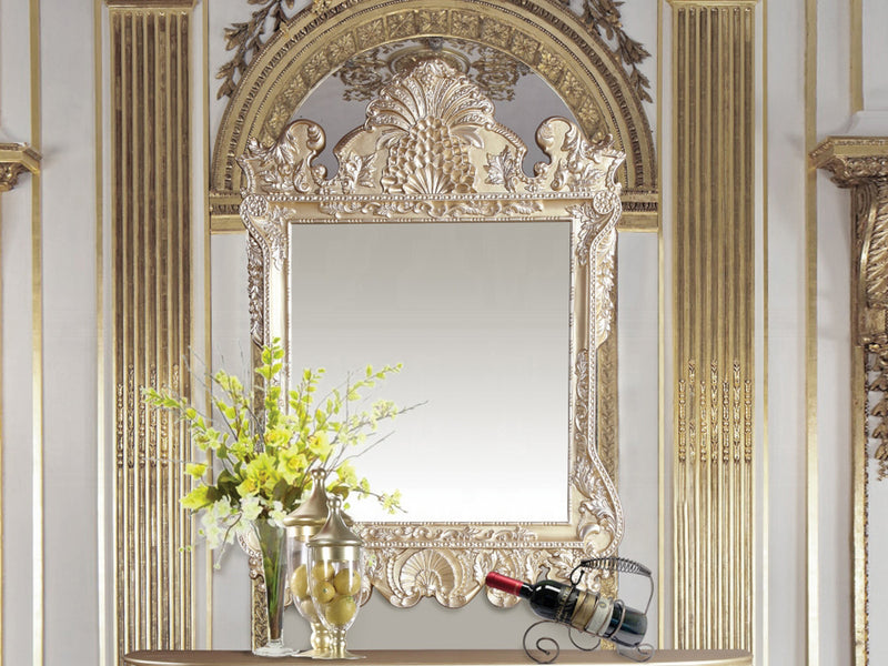 Vatican 73" Wide 3 Drawer 2 Door Buffet With Mirror