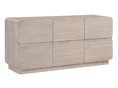 Adagio 68" Wide 2 Drawer Dresser With Mirror