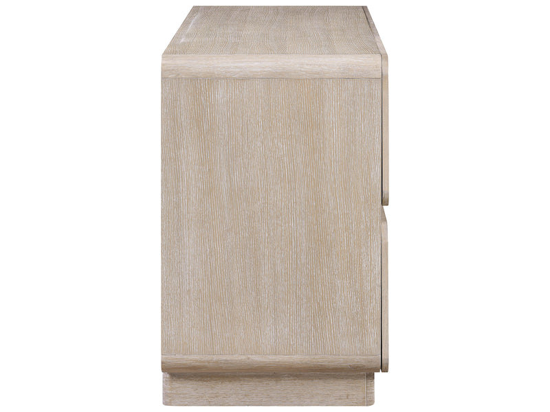 Adagio 68" Wide 2 Drawer Dresser With Mirror