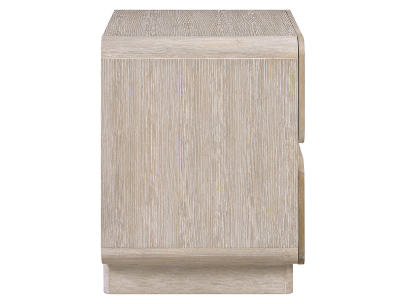 Adagio 26" Tall 2 Drawer Nightstand
