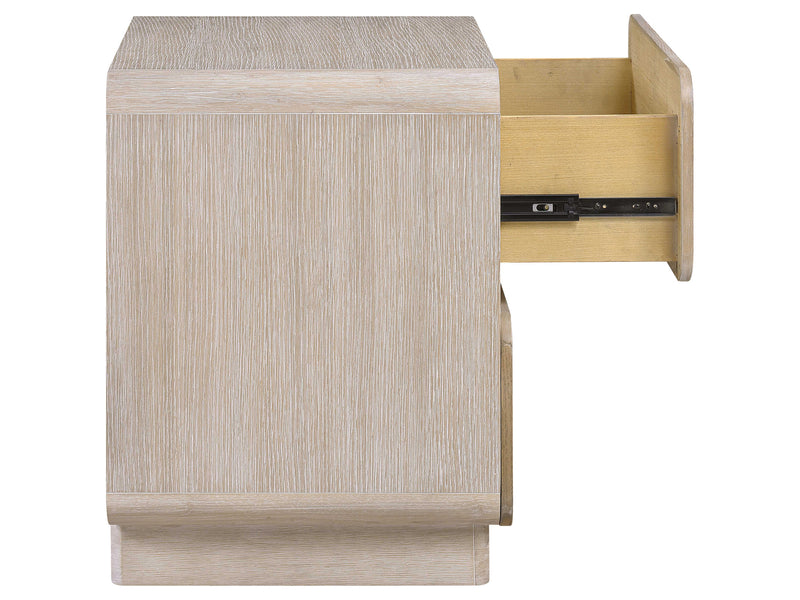 Adagio 26" Tall 2 Drawer Nightstand