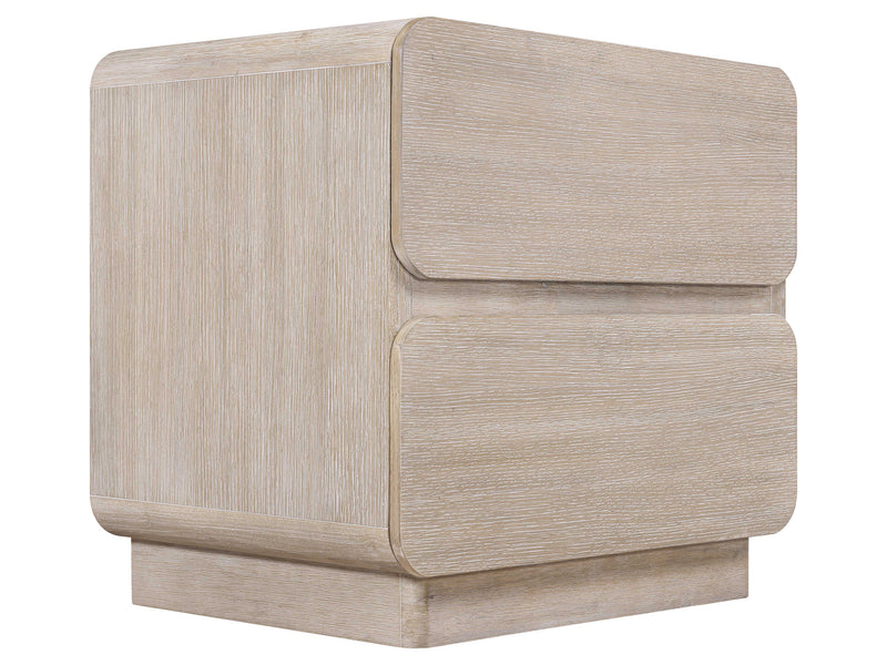 Adagio 26" Tall 2 Drawer Nightstand