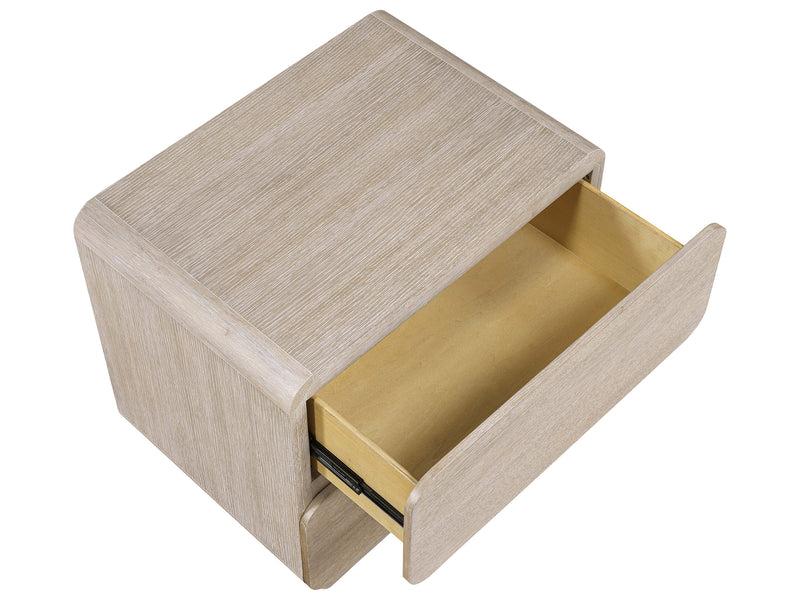 Adagio 26" Tall 2 Drawer Nightstand