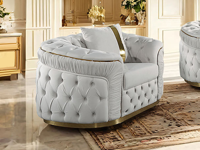 Adelpha Tufted Living Room Set