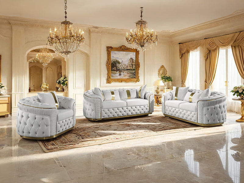 Adelpha 72.5" Wide Tufted Loveseat