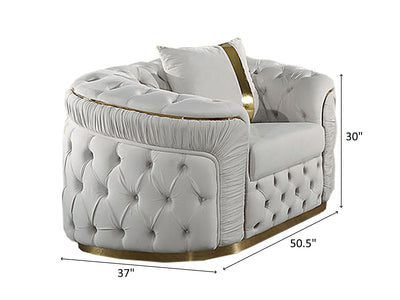 Adelpha 50.5" Wide Tufted Armchair