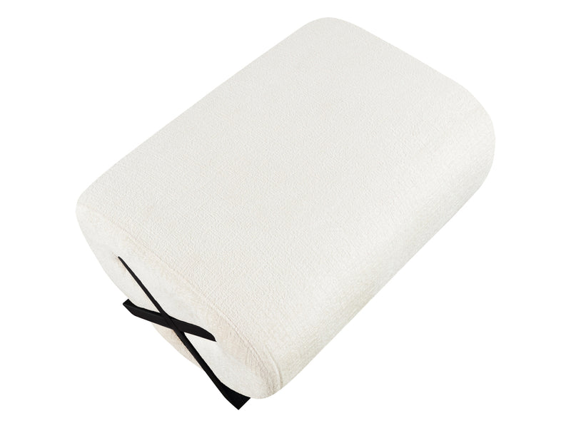 Akira 31.5" Wide Fabric Upholstered Ottoman