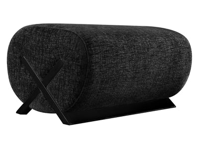 Akira 31.5" Wide Fabric Upholstered Ottoman