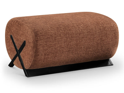Akira 31.5" Wide Fabric Upholstered Ottoman