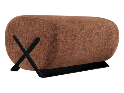 Akira 31.5" Wide Fabric Upholstered Ottoman