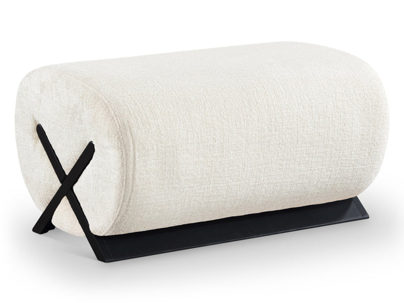 Akira 31.5" Wide Fabric Upholstered Ottoman