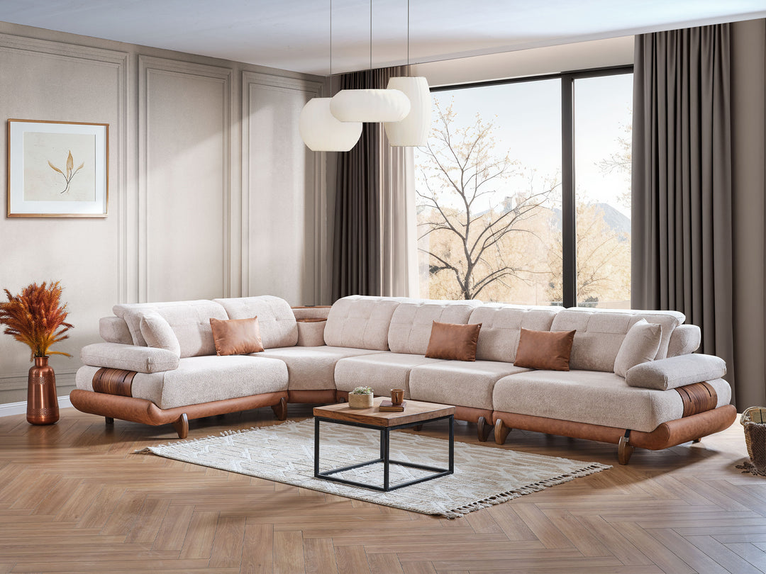 Allegra Modular Extendable Sectional – Istanbul Furniture - Home
