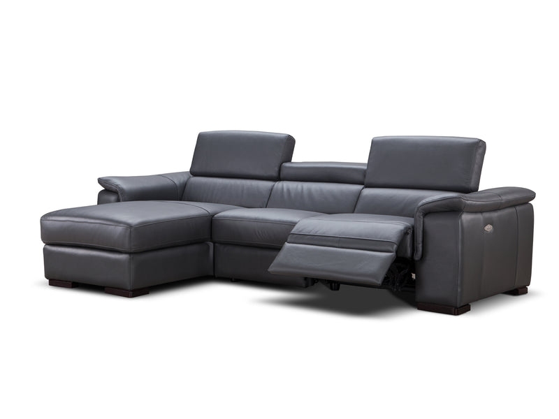 Allegra Premium 113" / 69" Wide Leather Sectional
