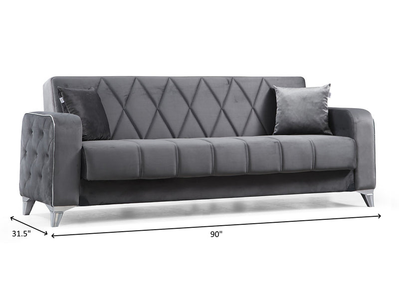 Efes 90" Wide Convertible Sofa