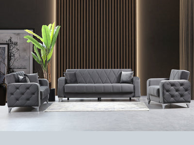 Efes 90" Wide Convertible Sofa