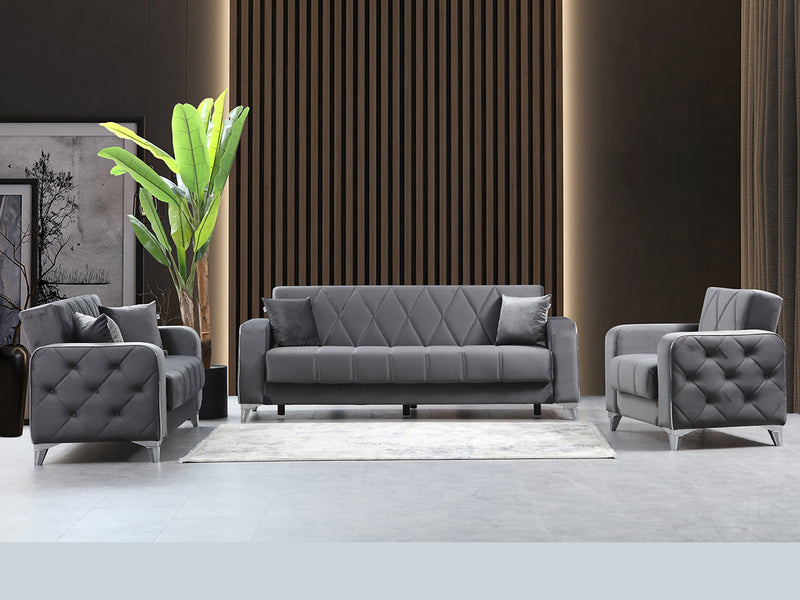 Efes 90" Wide Convertible Sofa