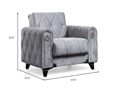 Istanbula 37.5" Wide Convertible Armchair
