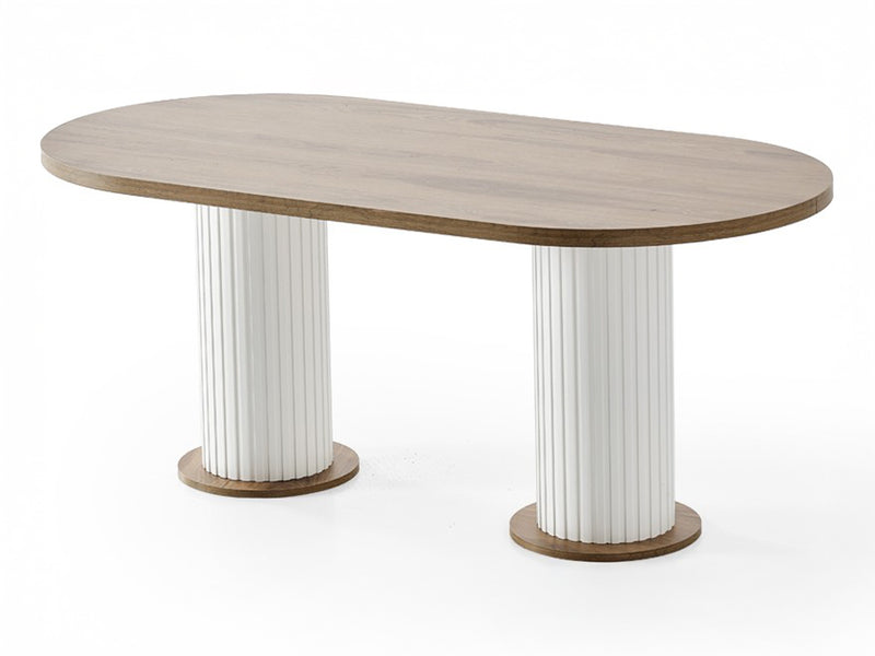 Bohem 75" Wide 6 Person Dining Table
