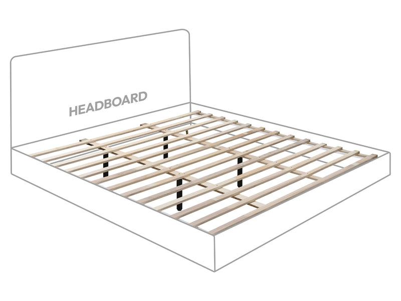 Amara Platform Panel Bed
