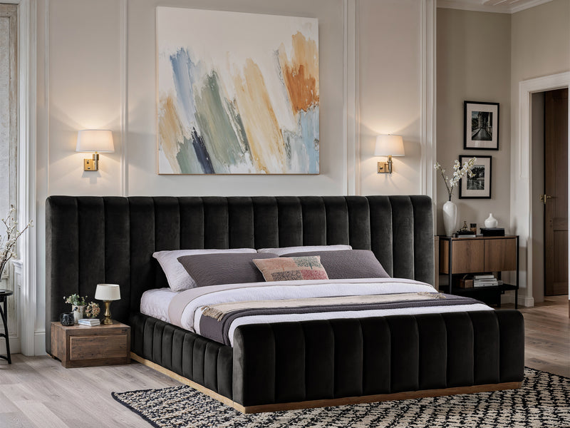 Amara Platform Panel Bed