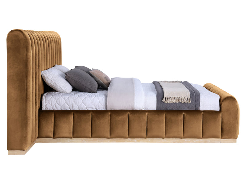 Amara Platform Panel Bed